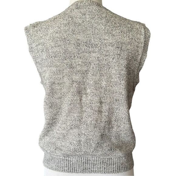 OMI Casual Gray Fruit Fun Summer Boho Festival Vest - Picture 4 of 5